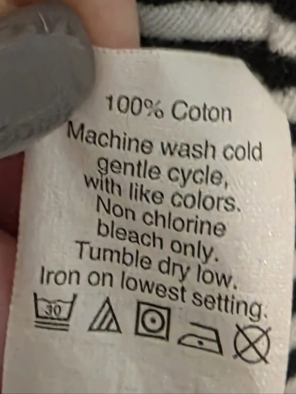 J. Crew Fact Cotton Racerback Tank Dress Knee Length Black White Striped Large